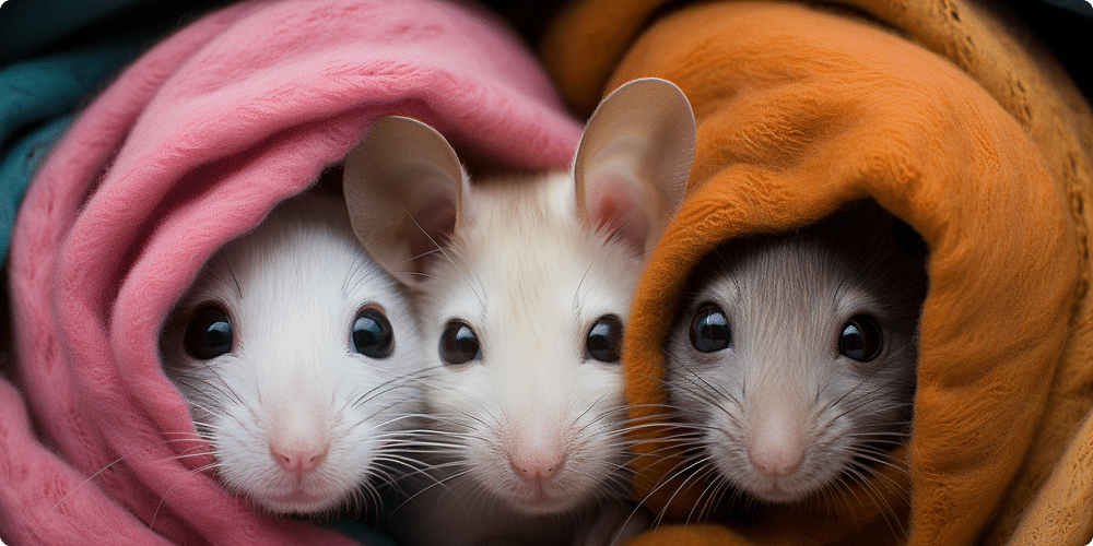 Les différentes races de souris domestiques