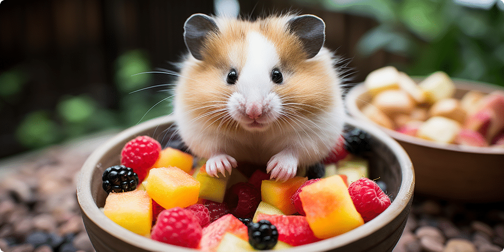 Les aliments recommandés pour un hamster en bonne santé