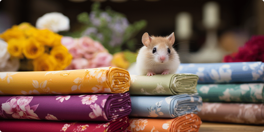 Les différents types de litières pour hamsters