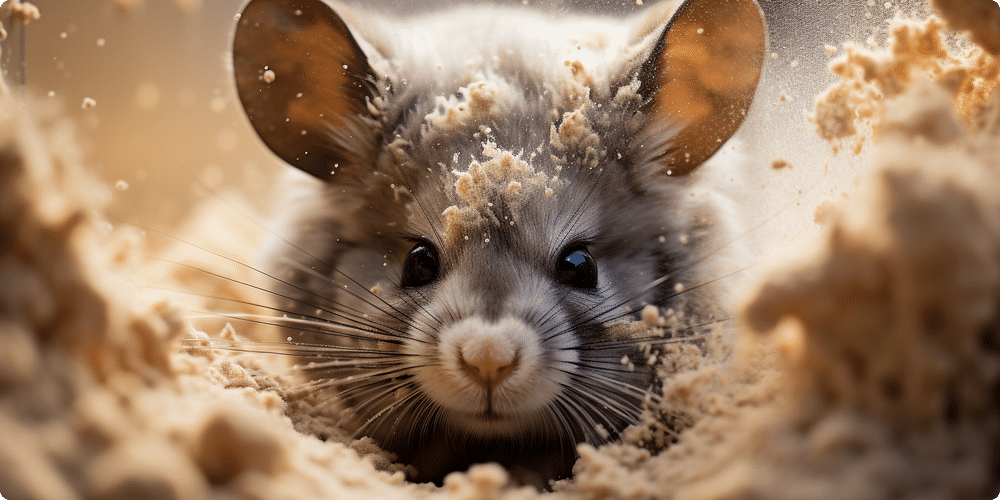 Pourquoi les chinchillas ont-ils besoin d'un bain de poussière ?