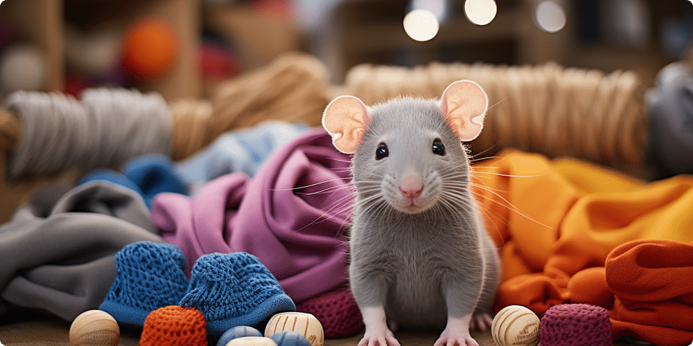Pourquoi les jouets sont essentiels pour les rats domestiques